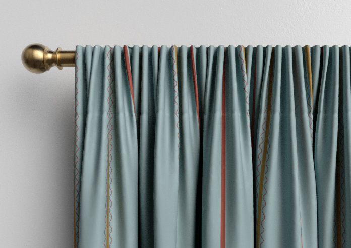 The British Stripe Co. Alfred, Highlands No.1 - Made to Measure Curtains - Image 9